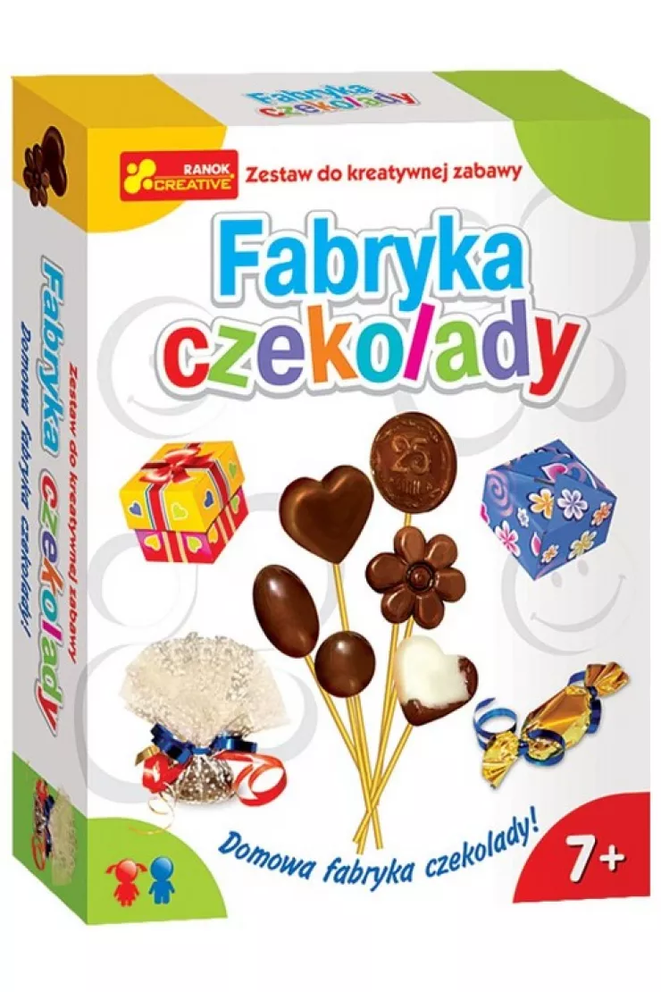 Zestaw do kreatywnej zabawy - Fabryka czekolady