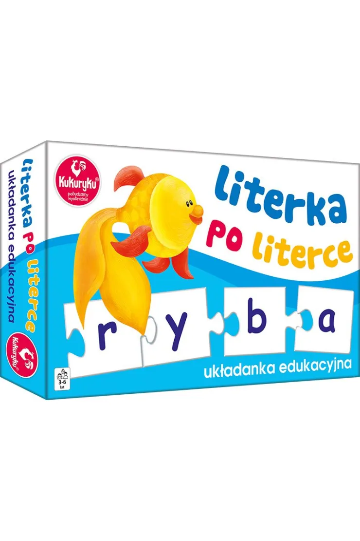 Układanka edukacyjna. Literka po literkce