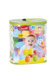  Quercetti. Miękkie klocki Momy 32 elementów