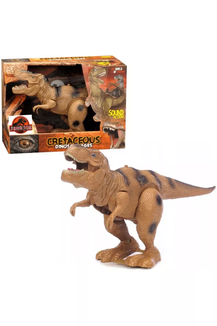 Dinozaur chodzący na baterie