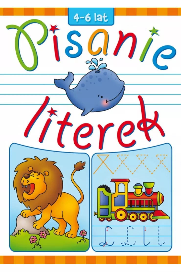 Pisanie literek. 4-6 lat