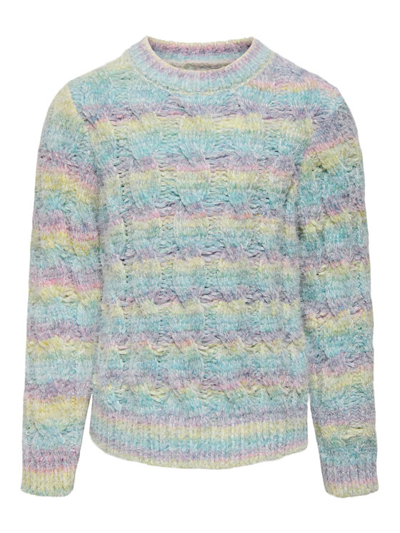 Kids ONLY Sweter 15302290 Kolorowy Regular Fit