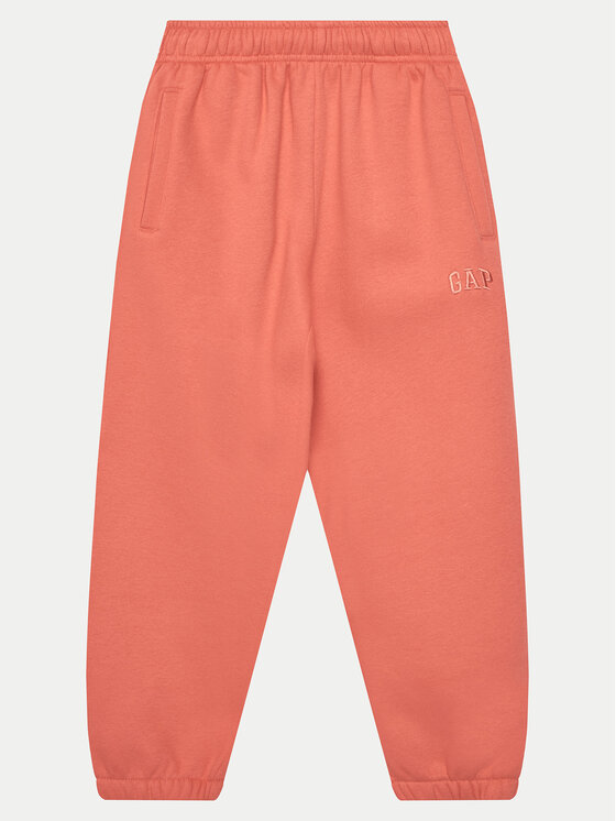 Gap Spodnie dresowe 741404-00 Koralowy Relaxed Fit