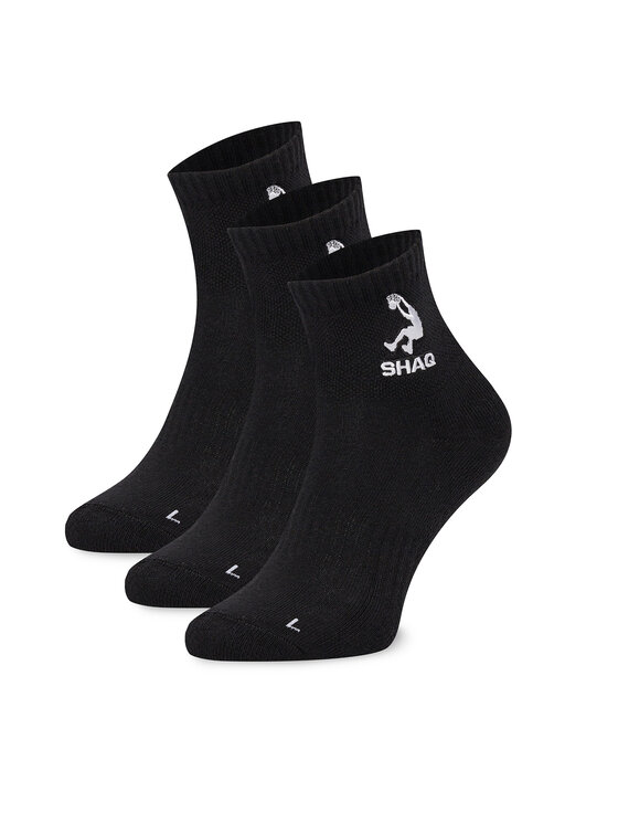 Shaq Skarpety krótkie AS_SHQ_H_001Z_SS25 (3-PACK) Czarny