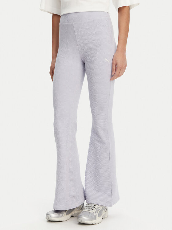 Puma Legginsy Dare To 629809 Fioletowy Slim Fit