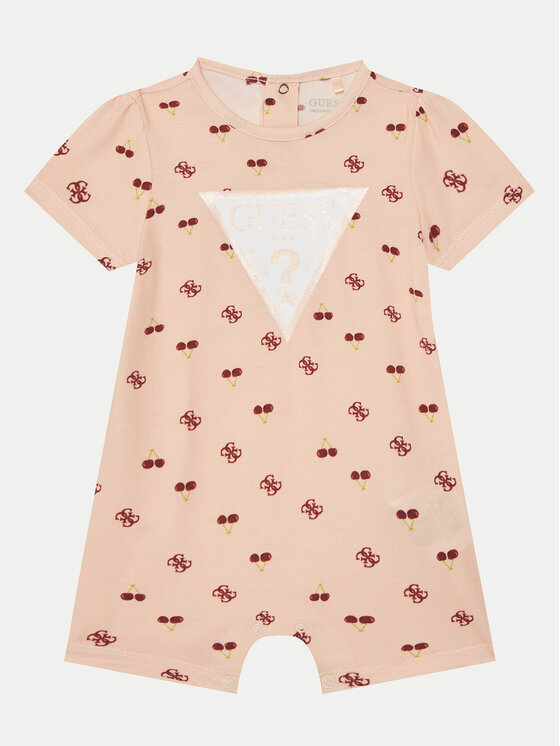 Guess Romper S5GG00 K6YW4 Czerwony Regular Fit