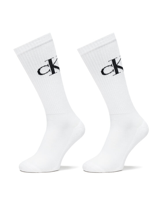 Calvin Klein Jeans Skarpety długie 701228802 Biały