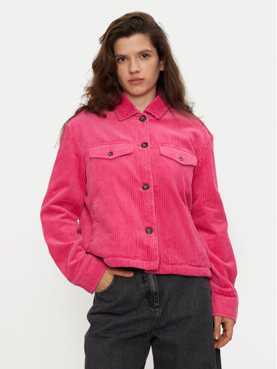 United Colors Of Benetton Kurtka przejściowa 2HKTDN06O Różowy Regular Fit