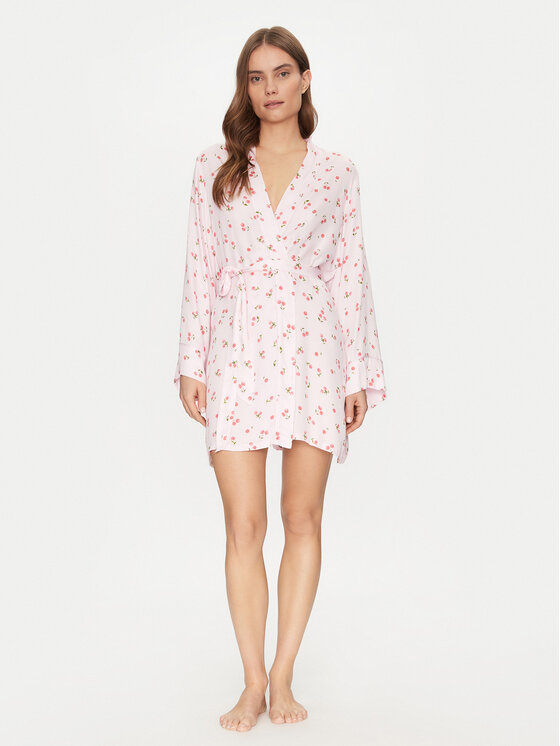 Hunkemöller Szlafrok 301649 Różowy miniaturka