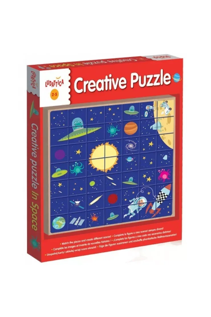 Creative Puzzle In Space