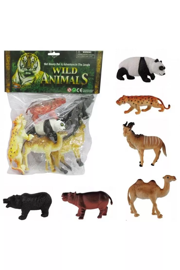 Zwierzęta zoo 6 szt
