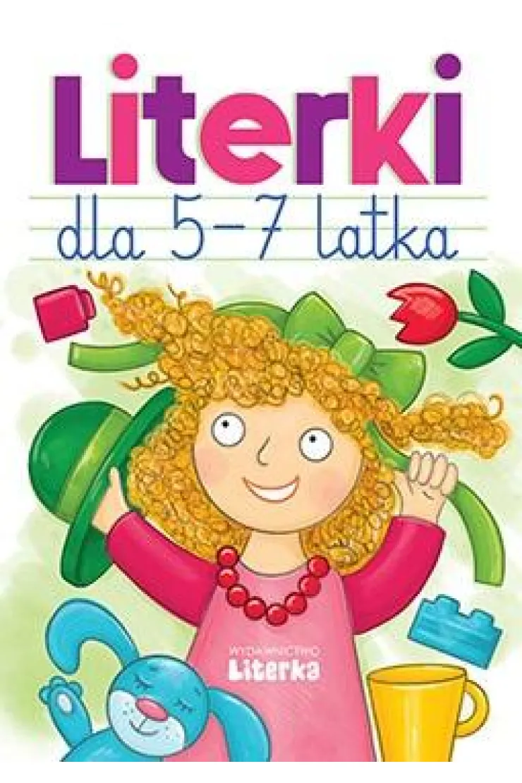 LITERKI DLA 5 7 LATKA W E LITERKA KSIĄŻKA