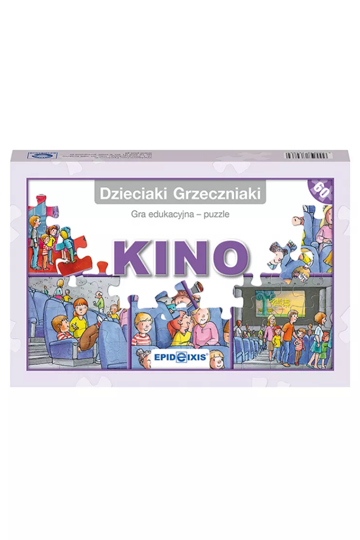 Puzzle 60 el. Dzieciaki Grzeczniaki Kino