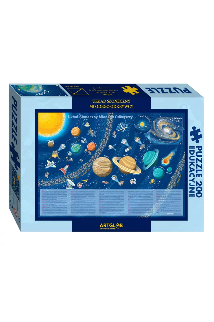 Puzzle 200 el. Układ Słoneczny