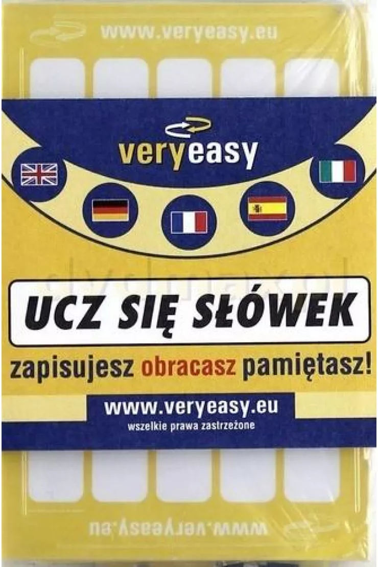 Very easy Ucz się słówek karty do nauki miniaturka