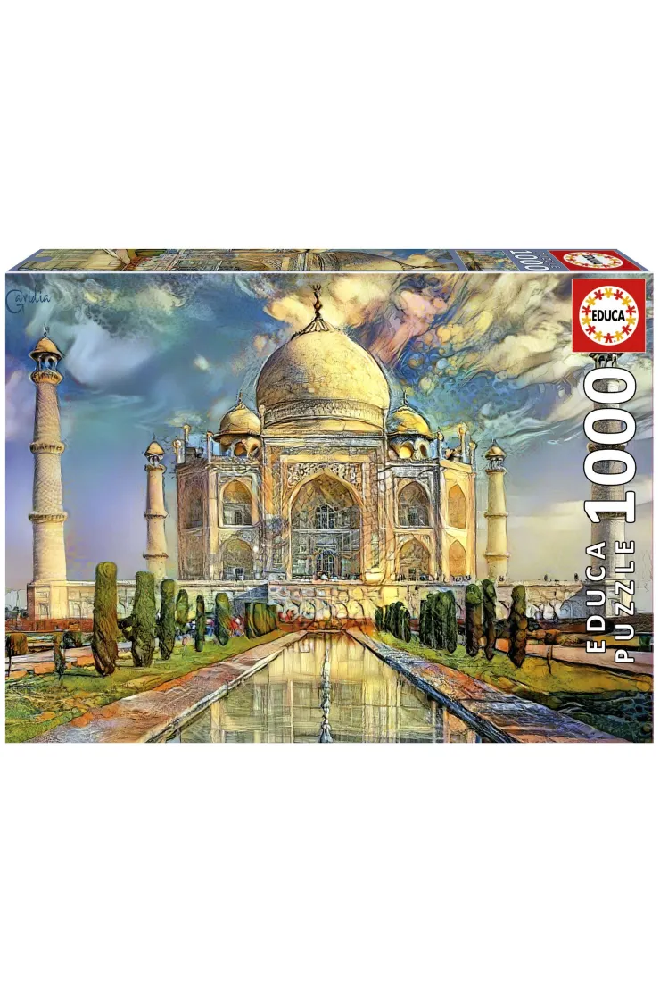 Puzzle 1000 el. Taj Mahal, Indie