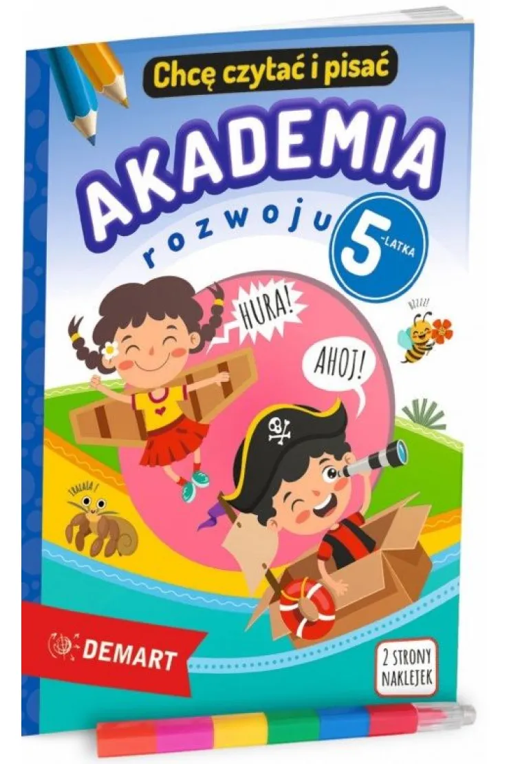 Akademia rozwoju 5-latka. Chcę czytać i pisać