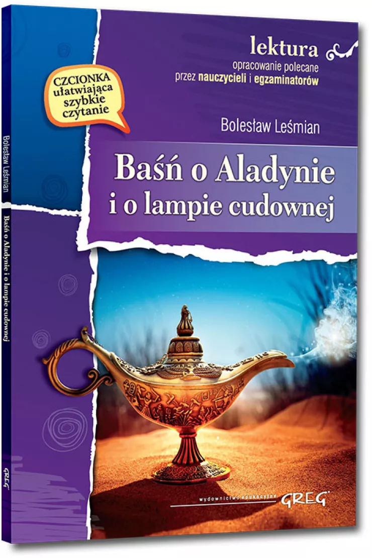Baśń o Aladynie i o lampie cudownej (wydanie z opracowaniem i streszczeniem) miniaturka