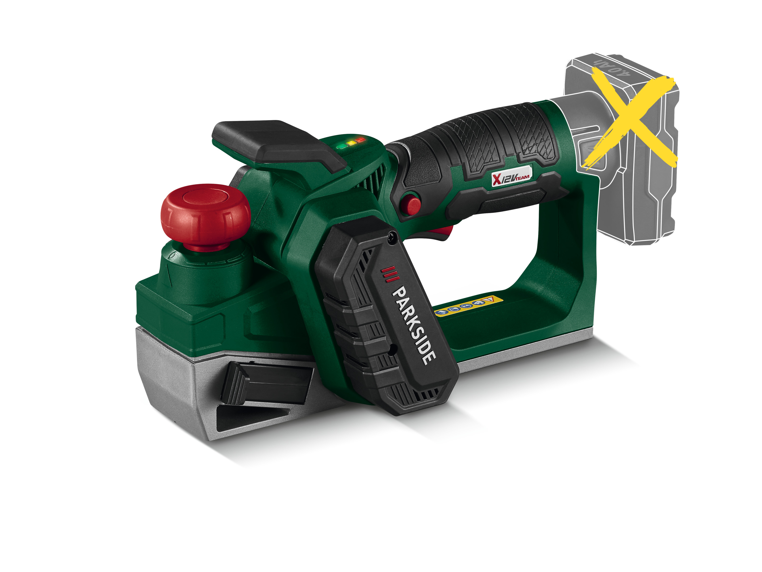 PARKSIDE® Strug akumulatorowy 12 V PHA 12 B2 (bez akumulatora i ładowarki)