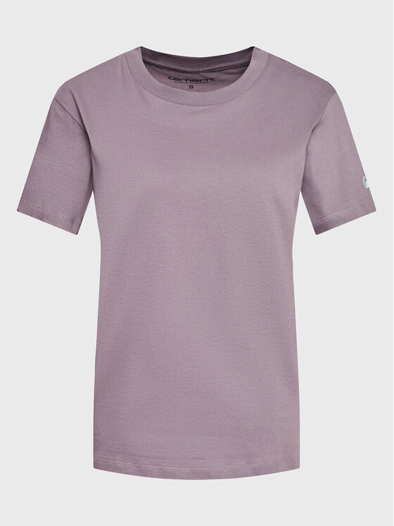 Carhartt WIP T-Shirt Casey I030652 Fioletowy Regular Fit