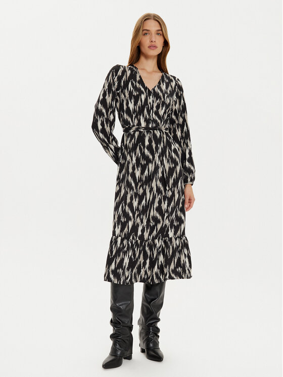 ONLY Sukienka koszulowa Nova 15331901 Czarny Regular Fit