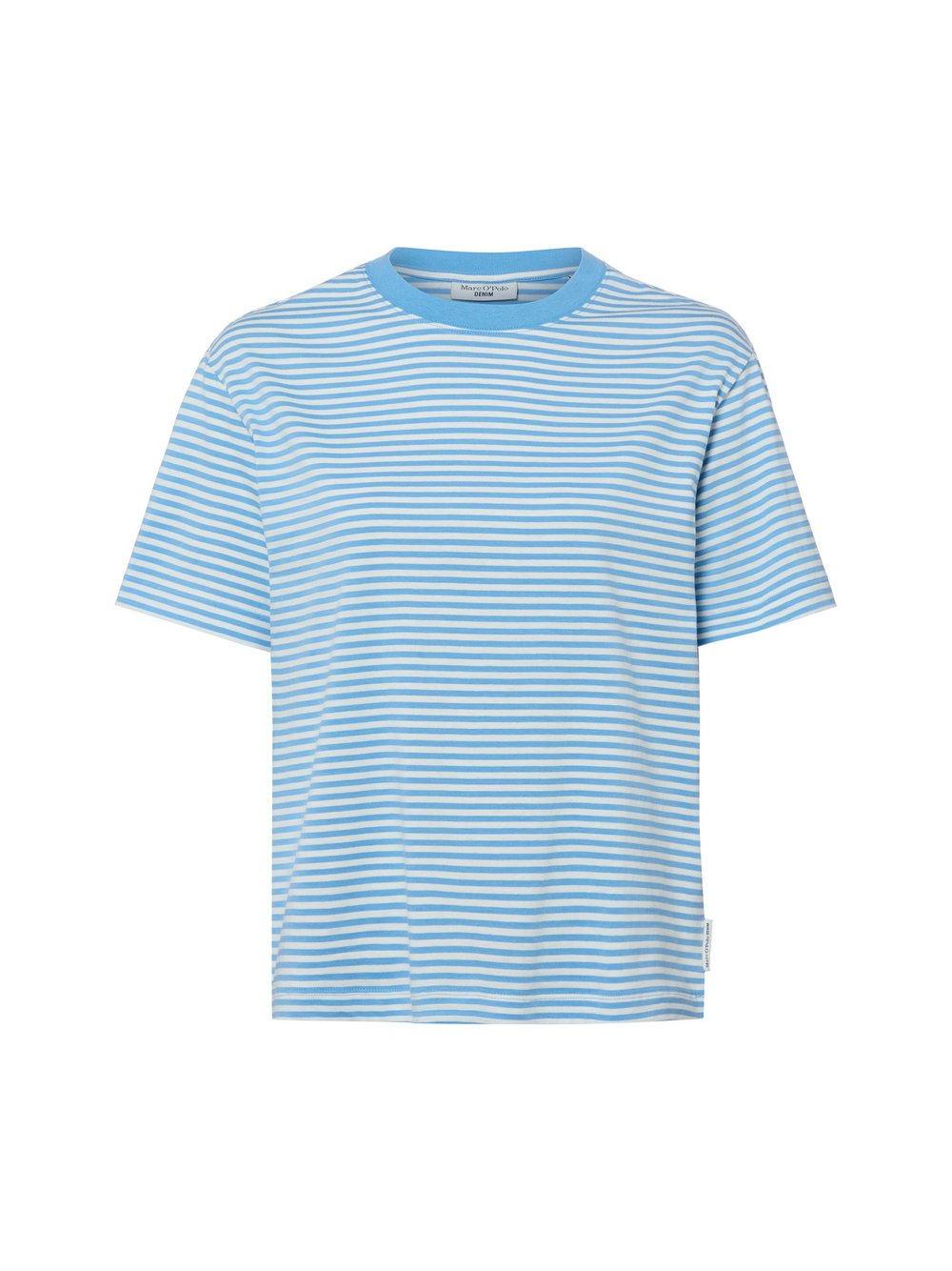 Marc O'Polo Denim Koszulka damska Kobiety Bawełna (100%) biały|niebieski, S