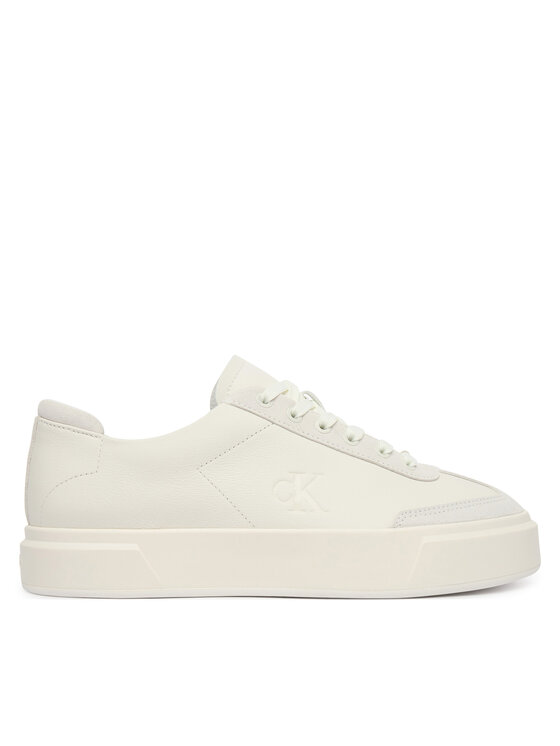 Calvin Klein Sneakersy Basket Cupsole Lup Wt Lth HM0HM02133 Biały