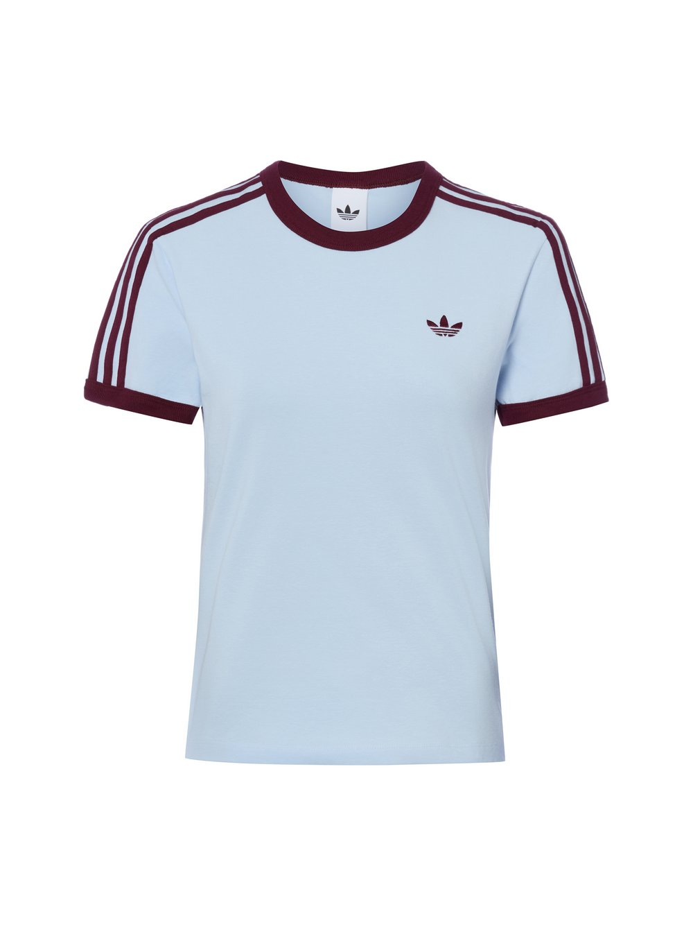 adidas Originals Koszulka damska Kobiety Bawełna niebieski, M