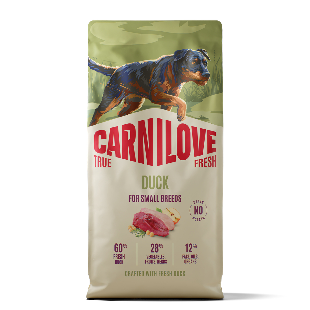 Carnilove True Fresh Adult Small Breeds, kaczka - 2 x 12 kg