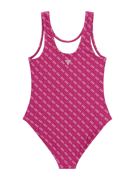 Guess Strój kąpielowy J6GZ35 MC052 Różowy ciemny