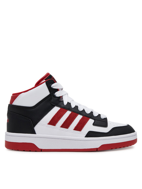 adidas Buty do koszykówki Rapid Court Mid JR3180 Biały