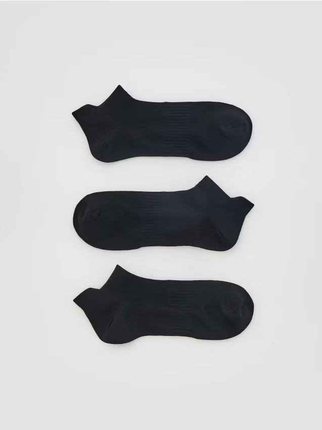 Reserved - 3 pack stopek Quick dry - czarny