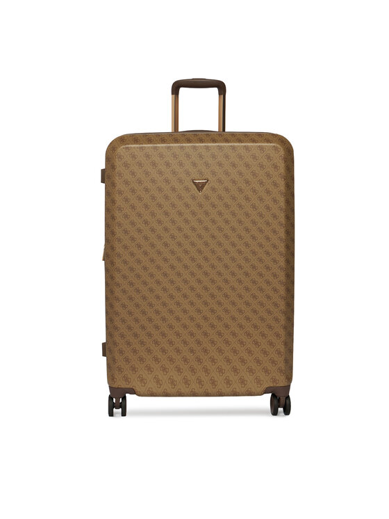 Guess Walizka duża Latona Travel TWHK92 11988 Beżowy ciemny