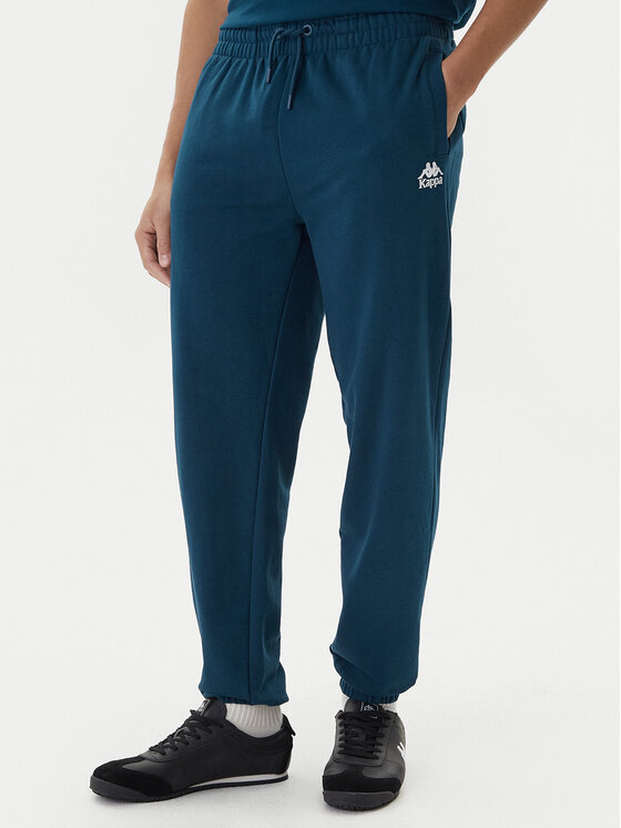 Kappa Spodnie dresowe Gothenburg 331U7EW Granatowy Regular Fit