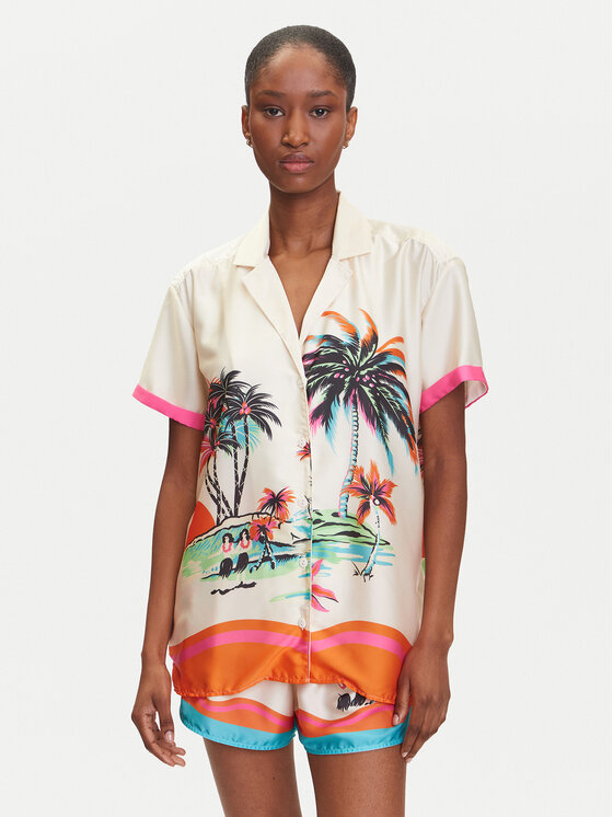 Maaji Koszula Citrus Island Meissa PT2516CLS005 Kolorowy Loose Fit