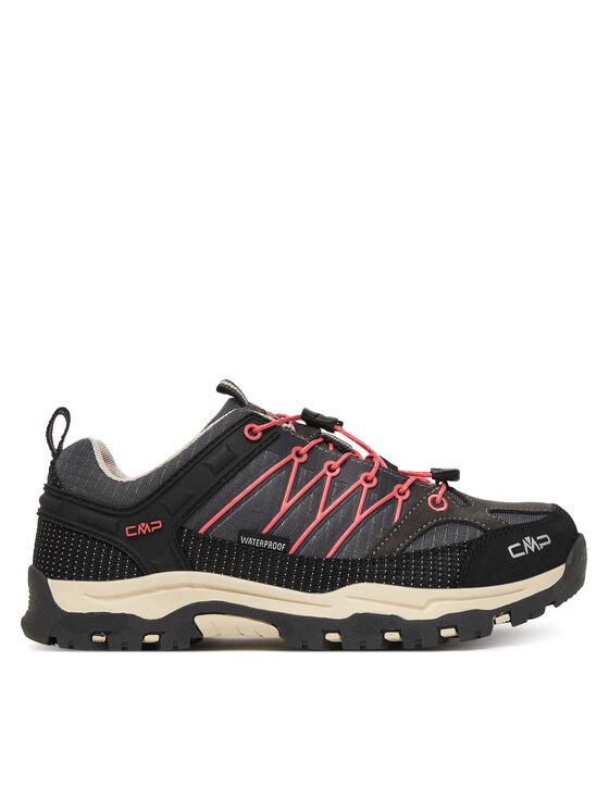 CMP Trekkingi Kids Rigel Low Trekking Wp 3Q54554 Brązowy