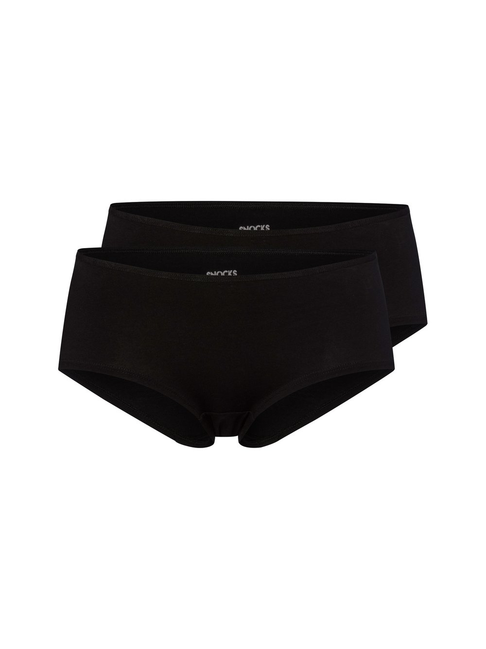 Snocks Damski hipster Kobiety Bawełna czarny, XS