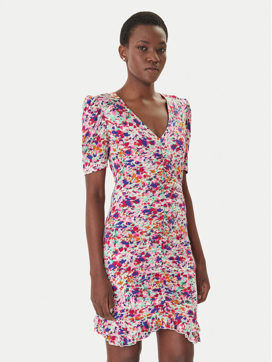 Morgan Sukienka letnia 261-ROLITA Kolorowy Slim Fit