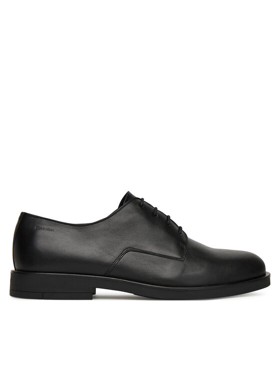 Calvin Klein Półbuty Flex Dress Derby 4Holes Lth HM0HM01895 Czarny
