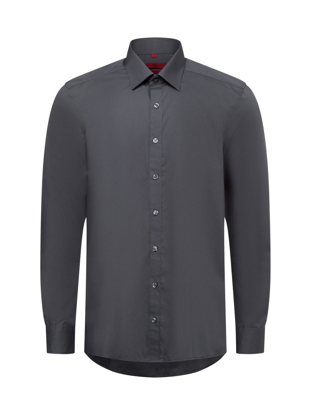 Finshley & Harding Koszula męska łatwa w prasowaniu Mężczyźni Slim Fit Bawełna szary, 40