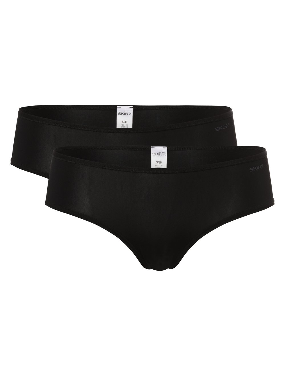 SKINY majtki w dwupaku Kobiety czarny, 38