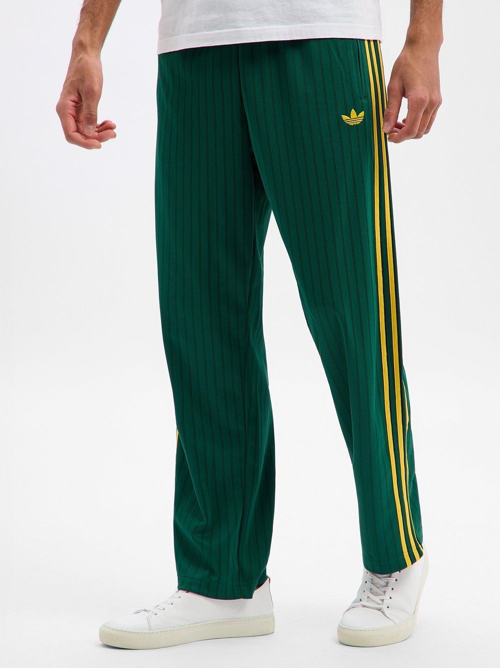 adidas Originals Męskie spodnie dresowe - Firebird Mężczyźni zielony, S