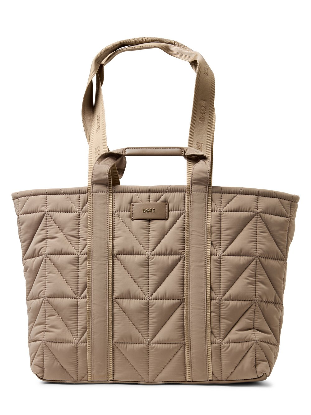 BOSS Shopperka damska - torba Palmah Kobiety szary|beżowy, ONE SIZE