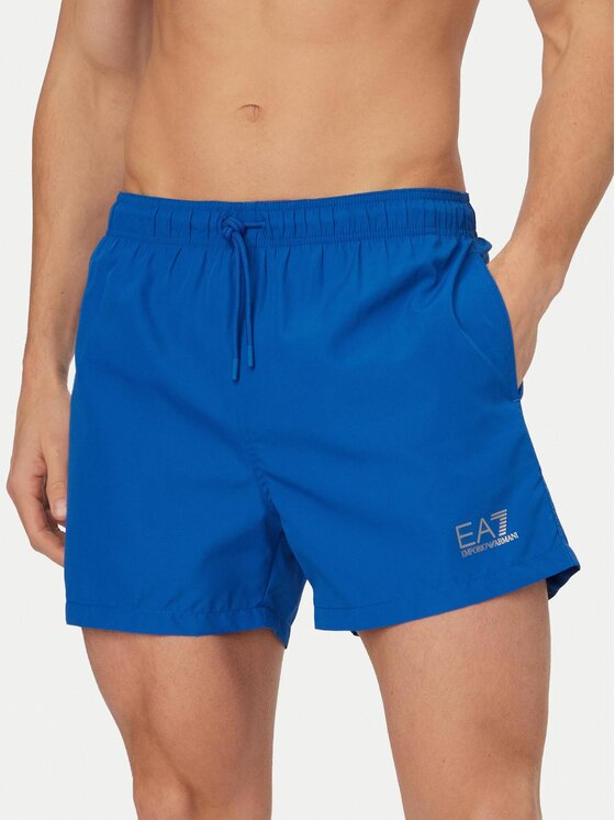 EA7 Emporio Armani Szorty kąpielowe 7M001677 AF13019 MB015 Niebieski Regular Fit