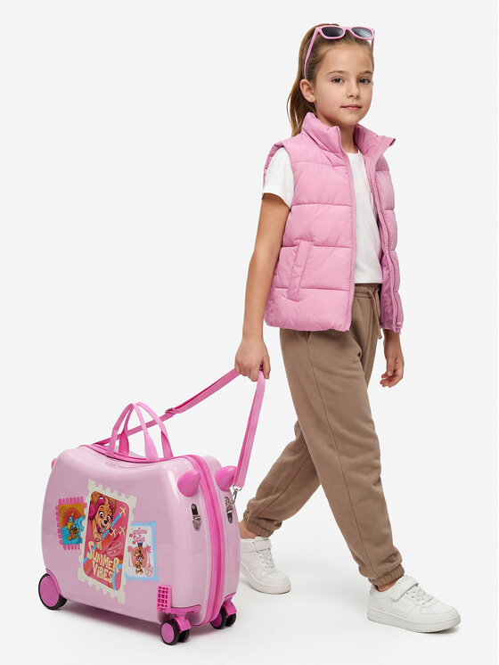 Paw Patrol Walizka dziecięca CEO-ACCCS-SS26-222PAW Różowy