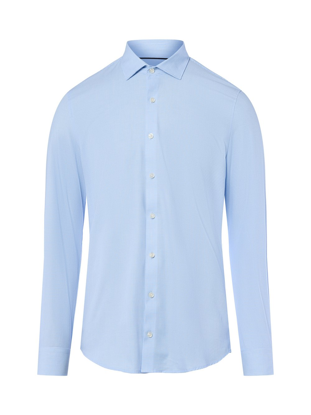 Finshley & Harding Męska koszula biznesowa Mężczyźni Super Slim Fit Bawełna niebieski|biały, 37