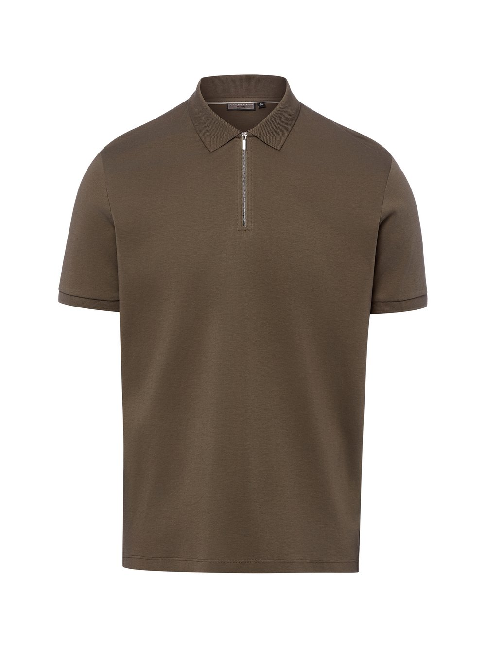 Finshley & Harding Męska koszulka polo Mężczyźni Bawełna zielony, L