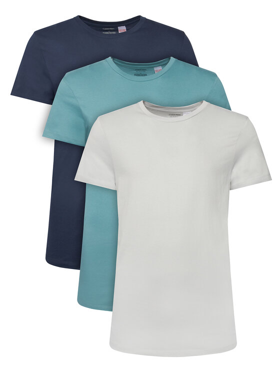 Calvin Klein Underwear Komplet t-shirtów LV00NB4051 Kolorowy Regular Fit