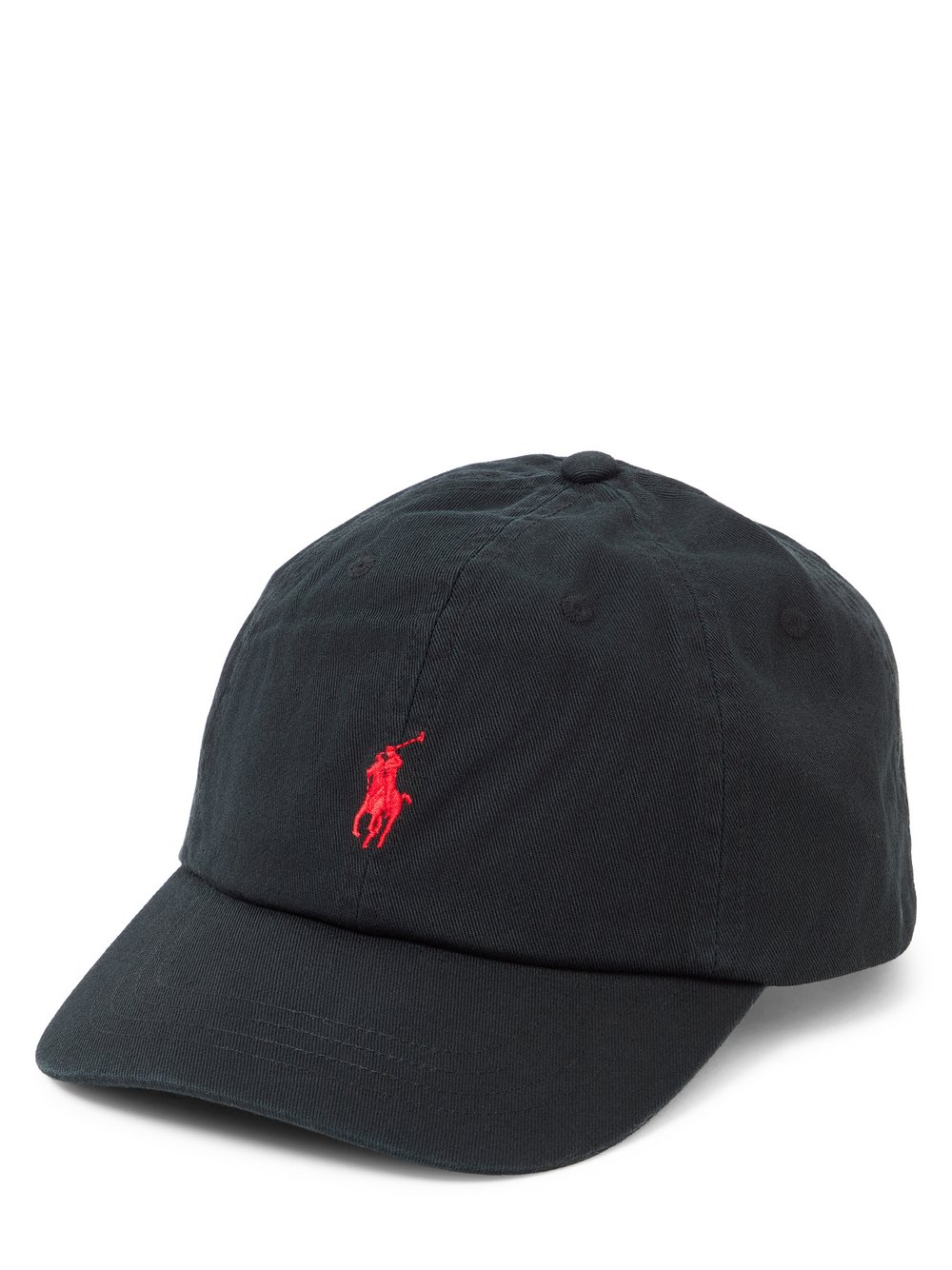 Polo Ralph Lauren Damska czapka z daszkiem Kobiety Bawełna czarny, ONE SIZE