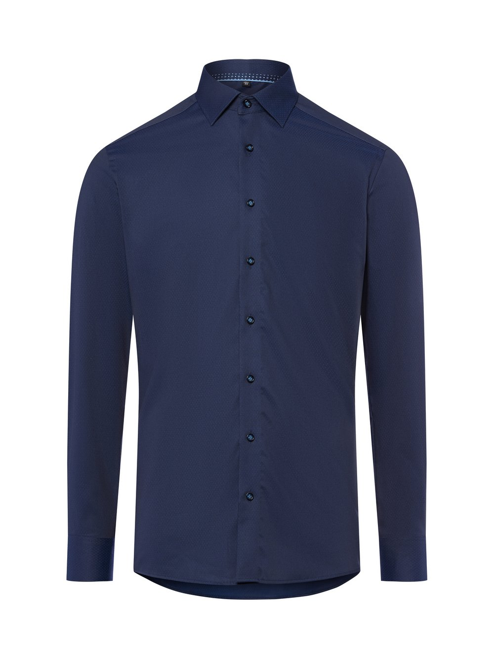 Finshley & Harding Koszula męska - Easy Care Mężczyźni Modern Fit Bawełna niebieski, 46